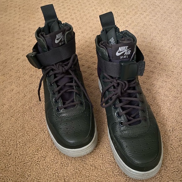 Nike Shoes - Nike SF AF1 Mid (womens) in outdoor green